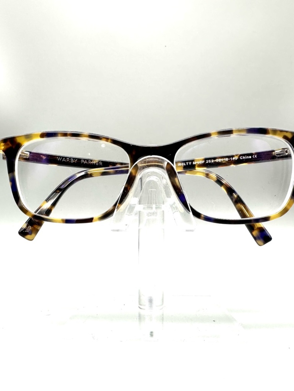 Warby Parker Women's Tortoise & Blue Mixed-Color Eyeglass Frames